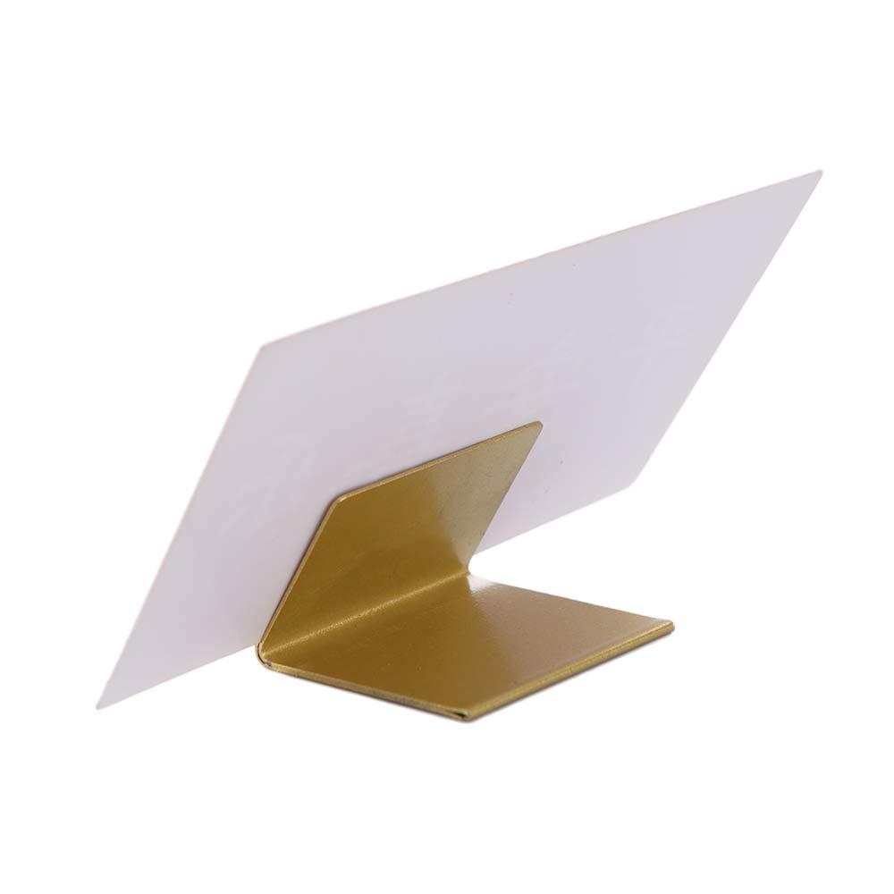 Table Number Gold - حاملات أرقام الطاولات المعدنية، حاملات بطاقات