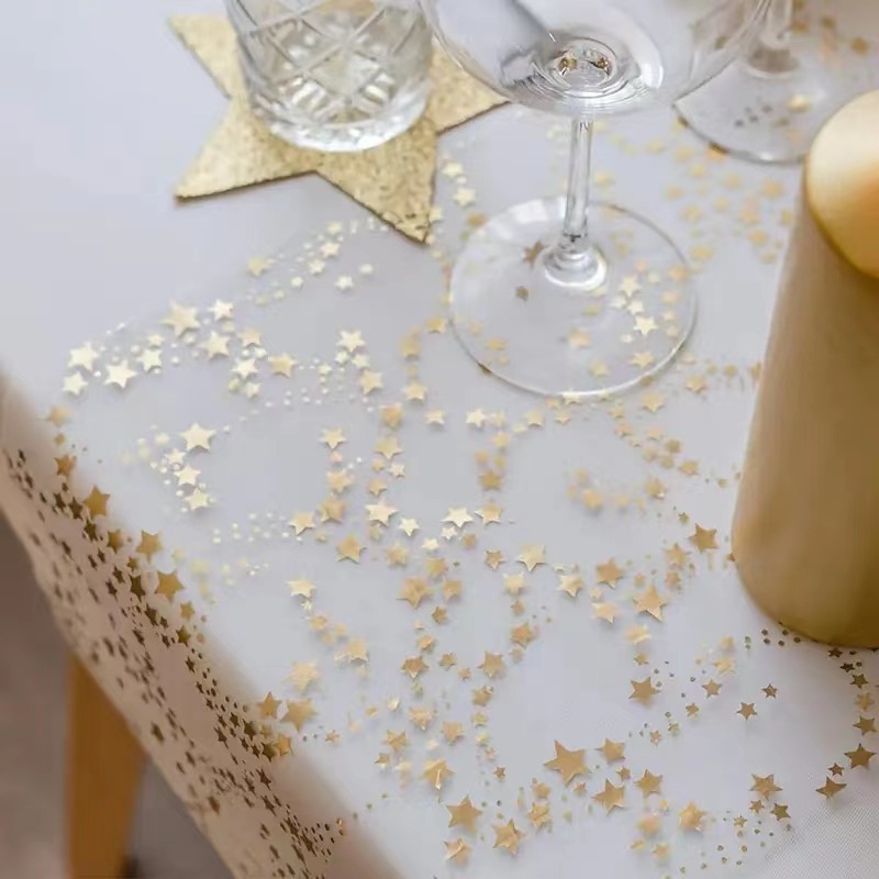 Table Runner Sequin - حفلة الجدول عداء ألياف البوليستر البريق