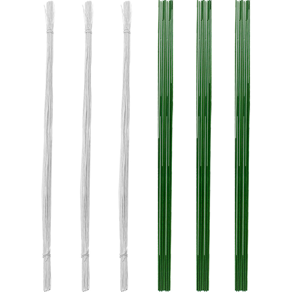 Wedding Decoration Supply - 200 قطعة من سيقان الزهور الورقية