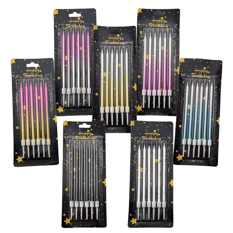 Wedding Decoration Supply - 30/50 صندوق متدرج اللون شمعة عيد