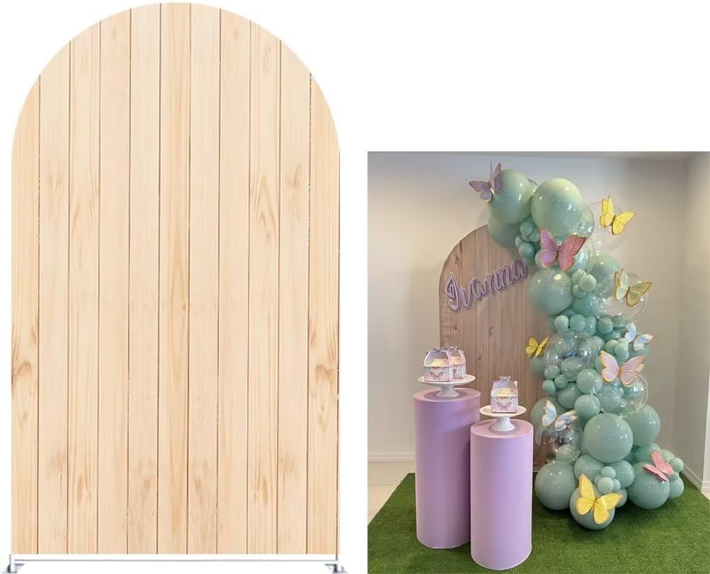 Wedding Supply Rentals - ألواح خشبية لحفلات الزفاف غطاء خلفية