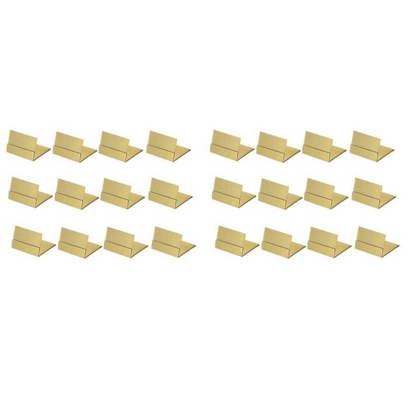 Table Number Gold - حاملات أرقام الطاولات A96I-Gold، حزمة من