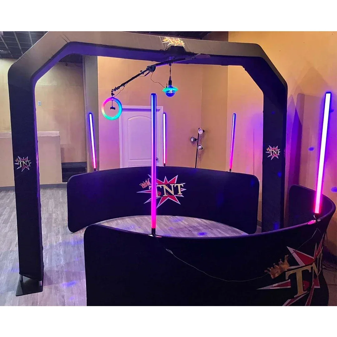 لوازم الزفاف العلوية 360 كابين - مراجعة Wedding Supply Rentals وسعره