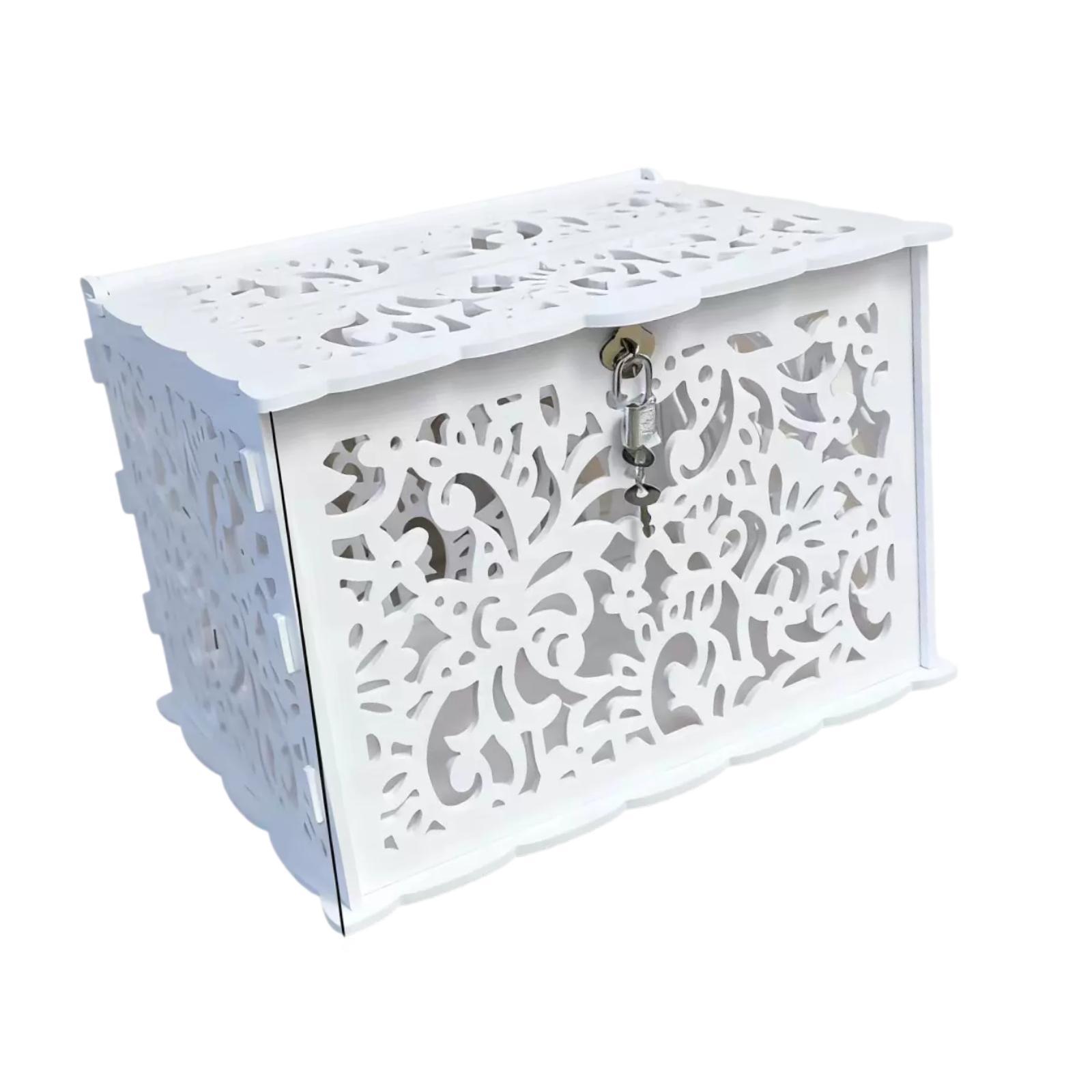 صندوق بطاقات زفاف أنيق باللون  - مراجعة Wedding Card Box وسعره
