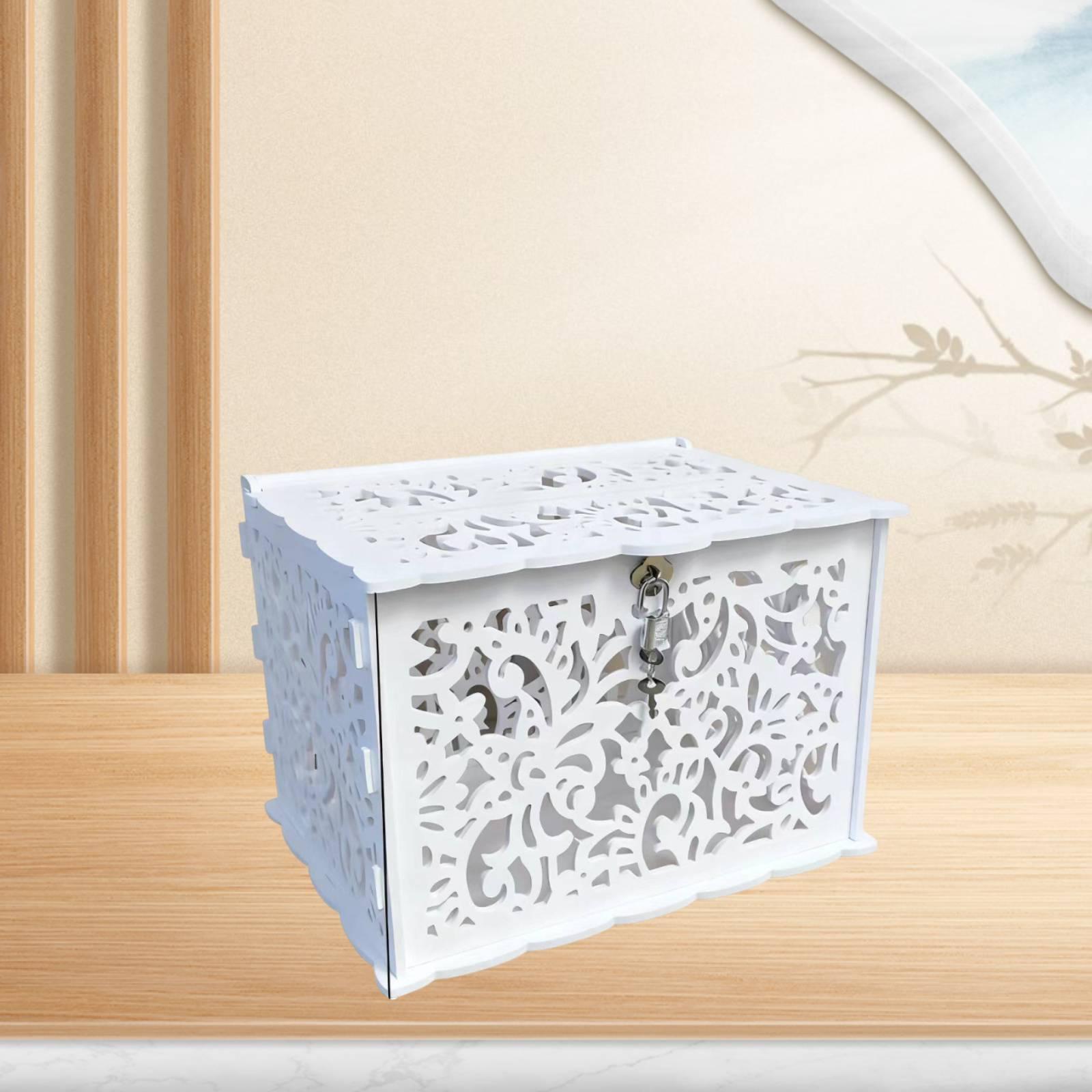 صندوق بطاقات زفاف أنيق باللون  - مراجعة Wedding Card Box وسعره