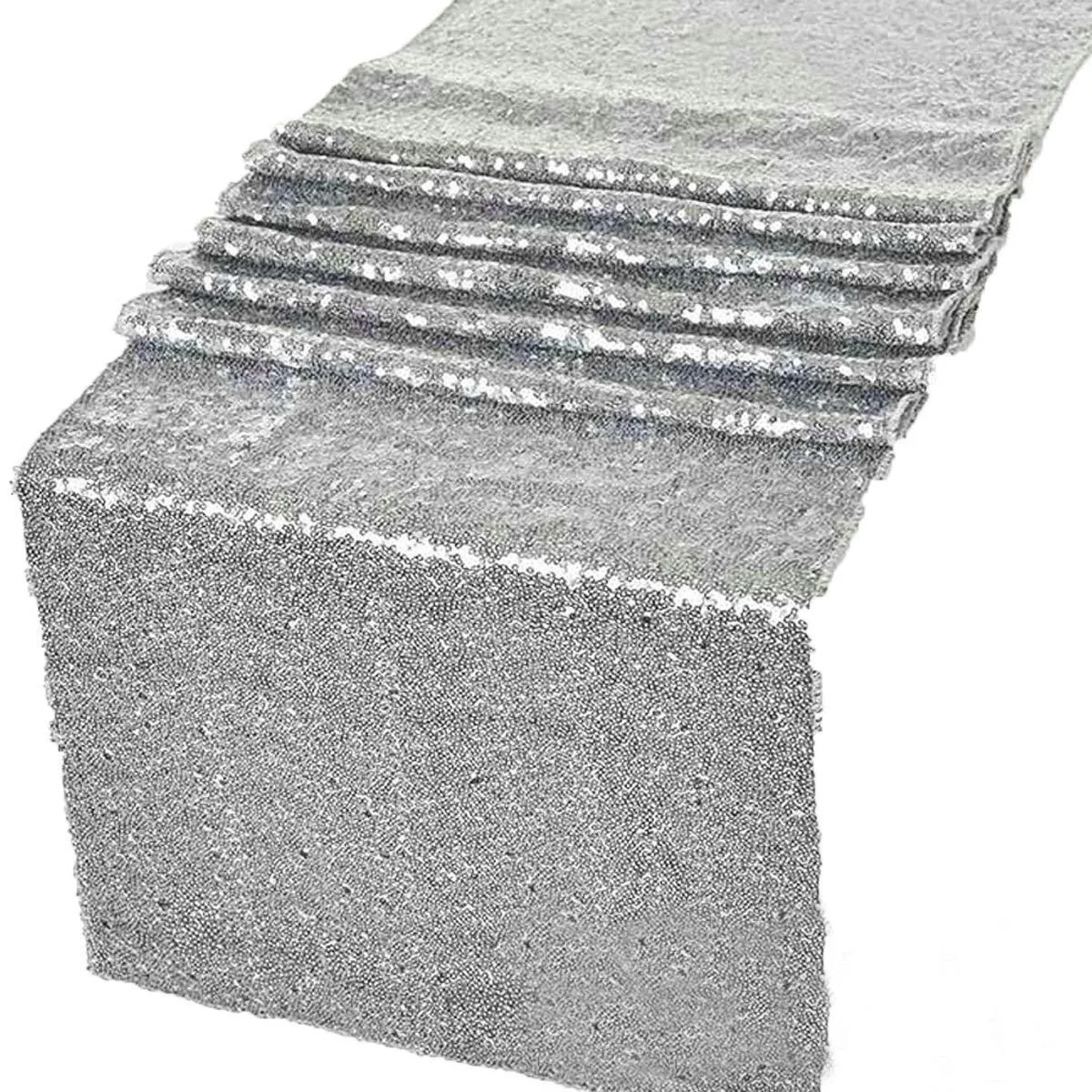 مفرش طاولة مزين بالترتر احتفال - مراجعة Table Runner Sequin وسعره