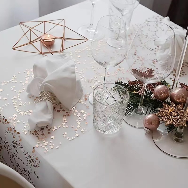 حفلة الجدول عداء ألياف البوليس - مراجعة Table Runner Sequin وسعره