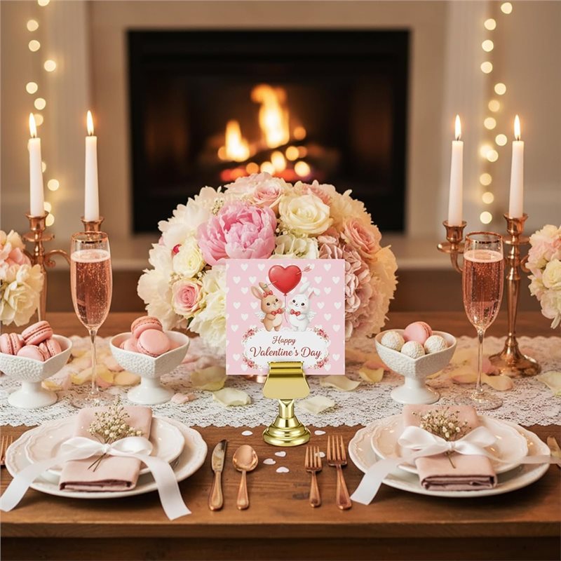 أحدث موديل: 12 قطعة من حاملات  - مراجعة Table Number Gold وسعره