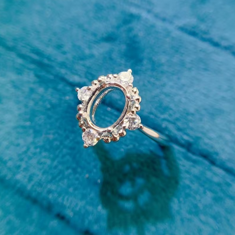 18K مطلية بالذهب خاتم الخطوبة  - مراجعة Supplier Wedding وسعره