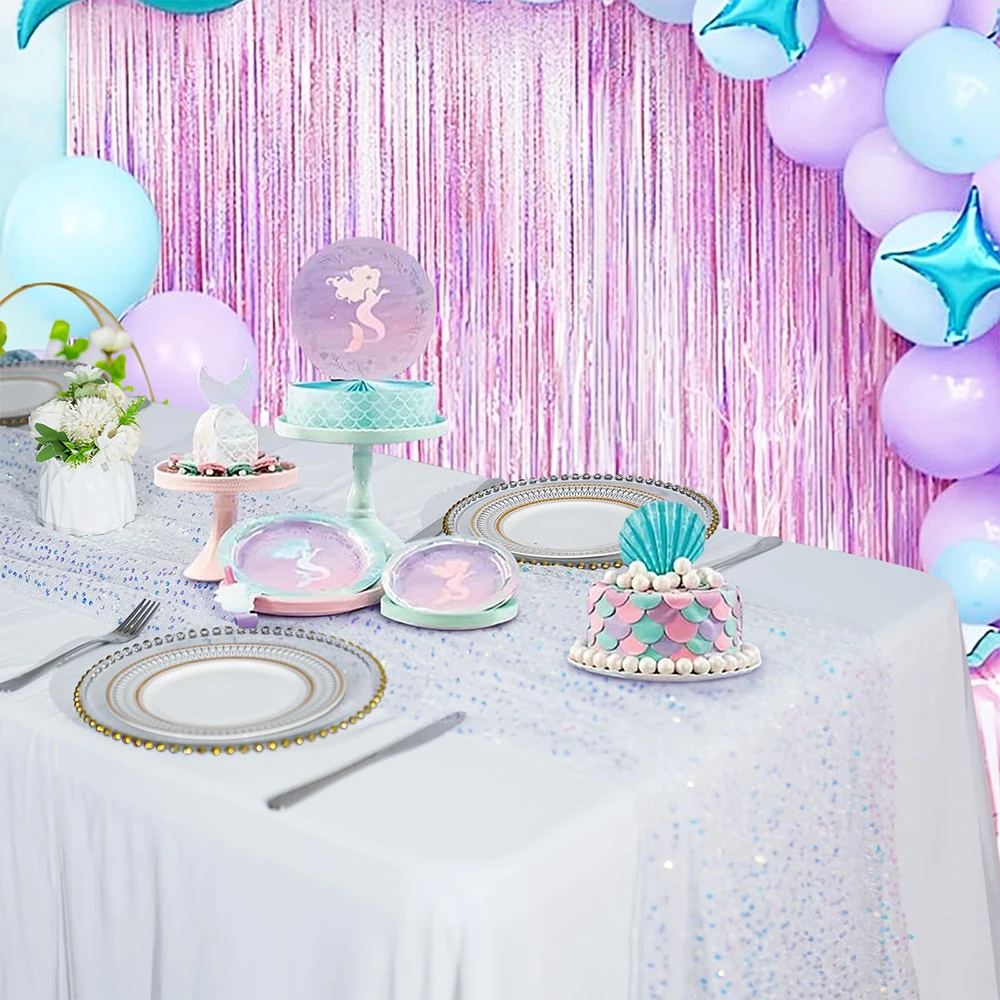1 حزمة الترتر الجدول عداء تألق - مراجعة Table Runner Sequin وسعره