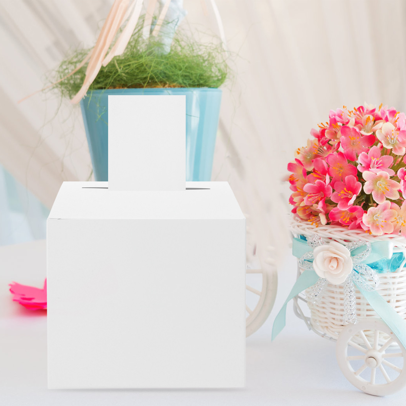 صندوق بطاقات زفاف من الورق الأ - مراجعة Wedding Card Box وسعره