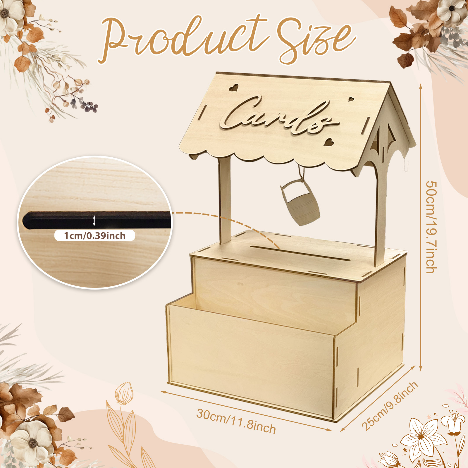 صندوق بطاقات أمنيات أور وورم ف - مراجعة Wedding Card Box وسعره