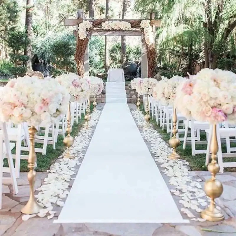 عداء ممر بطول مخصص ، سجادة زفا - مراجعة Aisle Runner White وسعره