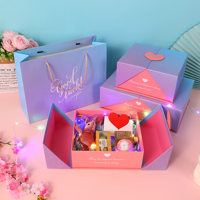 طقم صندوق هدايا مع إنفولوب ، 4 - مراجعة Wedding Card Box وسعره